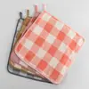 Paño casero resistente al aceite, colgable, absorbente, secado rápido, paño de cocina a cuadros, herramienta de limpieza de cocina, grueso y duradero, no se ensucia fácilmente