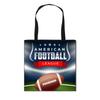 Bolsa de Tote Estampada Tema Super Bowl Transfronterizo 2024 Bolsa de Regalo Portátil Ecológica Bolso de Hombro