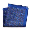 Fabricante Directo En Stock Bufanda de Seda Cuadrada Pequeña para Cuello 23cm Bolsillo de Traje de Hombre Pañuelo de Seda de Poliéster Hombres de Negocios
