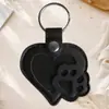 Chaveiro de Lembrança de Pelo de Animal de Estimação, Pingente de Patinha de Couro em Formato de Coração, Presente para Pet Shop, Presente de Feriado Personalizável