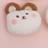 Broche Pingente Cabeça de Urso de Pelúcia Desenho Animado, Acessório Decorativo Fofo para Roupas, Sapatos e Bolsas Infantis, Caixa de Presente e Suprimentos para Barracas