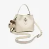 Bolso de Moda con Patrón de Lichi 2026 Nuevo Más Vendido para Mujer, Bolso de Hombro, Bolso Cubo Elegante Versátil de Nicho