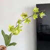Flores Artificiales de Jazmín para Boda, Hotel, Decoración Interior del Hogar, Mesa, Flores Falsas, Comercio Exterior Transfronterizo, Venta al por Mayor de Fábrica de Flores