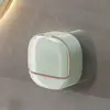 Caja de Jabón Sin Taladro Caja de Jabón Montada en Pared Hogareña Gama Alta Drenaje Almacenamiento Baño Inodoro Íntimos Caja de Jabón