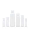 Frasco Squeeze Transparente com Tampa Flip-Top para Cosméticos Loção Shampoo Gel de Banho Viagem Frasco Vazio