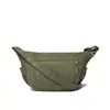 Bolsa Transversal Casual de Cor Sólida Feminina 2026 Nova Bolsa de Ombro Único Simples Leve Versátil Estudante Bolsa Tote de Veludo
