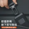 Correa de Seguridad para Coche con Extensión de Bayoneta Hebilla de Seguridad de Aleación de Zinc Correa para el Hombro Hebilla Colgante Fundida Hebilla de Correa de Tejido Multifunción