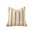 Fabricante de Fundas de Cojín de Chenilla Estilo Americano, Fundas de Cojín Jacquard Rayadas Bicolor para Exportación, Fundas de Cojín de Lujo Ligero al por Mayor