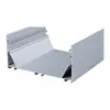 Luz de Tira Embutida Larga 100X50 LED Linear para Teto de Escritório Academia Design Comercial Contínuo Luminária Pendente
