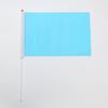 No.8 manivela pequeña bandera de colores bandera roja pequeña juegos niños de preescolar ejercicio matutino color sólido bandera bandera de colores pequeños venta al por mayor