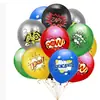 Globos de Látex de 12 Pulgadas Transfronterizos: Spider-Man, Pokemon, Patrulla Canina, Mario, Marvel, Varios Globos de Dibujos Animados