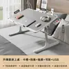Mesa de noche plegable ajustable para dormitorio de estudiante, escritorio móvil para escribir, persona perezosa, altura ajustable, dormitorio en casa