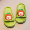 Ropa de Exterior para el Hogar para Niños Hogar Baño Baño Playa Antideslizante Suela Suave Lindos Niños y Niñas Sandalias de Frutas para Niños