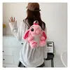 Agarra Regalos Dibujo Animado Más Rígido ENMA STUDIO Bolso Cruzado Estilo Coreano Bolsa de Hombro Portátil de Felpa para Niña