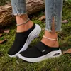 Zapatos de Malla para Mujer Personalizados, Nuevos para Primavera y Verano 2026, Transpirables, Slip-On Casuales, Cómodos, Modelos de Venta Caliente