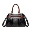 Bolsa de mão feminina 2026 novo estilo, bolsa tote plissada da moda para mulheres de meia-idade e idosas, bolsa de ombro, bolsa transversal, grande capacidade