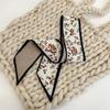 Diadema de temperamento Blanco verano out streamer Estilo coreano pañuelo para el pelo tocado bolsa decorativo bufanda larga venta al por mayor