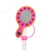 Tapa de Silicona para Popote de Vidrio Barbie, Cubierta Antipolvo para Popote Universal Creativa, Cubierta Protectora de Grado Alimenticio, Tapa Tapón de Polvo para Vaso de Agua
