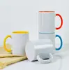 Taza de Cerámica Popular Famosa en Internet, Diseño Sencillo, Alto Valor Estético, Taza de Café, Regalo Promocional para Eventos de Inauguración, Logo Personalizable