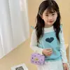 Nuevo Monedero Infantil 2026 Moda para Niñas Cerradura de Perla Bolso Cuadrado Pequeño Bolso Cruzado de Cadena de Hombro de Moda