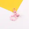 Campanitas decorativas transparentes de colores, muñecas de cuentas hechas a mano para DIY, anillos para libros, llaveros, colgantes y accesorios de pentagrama