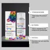 Gleamxi Rojo Tinte Temporal para el Cabello Diario Fresco Estilizado Conveniente Fácil de Teñir Cambio de Color de Cabello Tinte para el Cabello