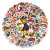 50 A Wang Wang equipe desenhos animados adesivos crianças diversão grafite adesivos pacote PVC à prova d'água conta manual adesivos atacado