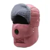 Chapéu Lei Feng de Inverno para Homens, À Prova de Vento e Resistente ao Frio, Forrado com Fleece e Espessado, Chapéu Protetor de Orelhas, Chapéu Quente de Algodão para Ciclismo ao Ar Livre