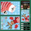 Pegatinas Electrostáticas de Copo de Nieve Blanco Navideño Transfronterizo Pegatinas Decorativas para Vidrio de Ventana Puerta Diseño de Fondo para Ventana Pegatinas de Ventana