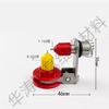 Reparación de Muebles Pistola de Pulverización Eléctrica Adaptador de Metal Soporte Boquilla Juego de Boquillasming Nuevo Válvula Ajustable
