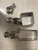 Braçadeira para tubo quadrado Suporte de braçadeira Braçadeira pendurada Braçadeira vertical para tubo quadrado Fixador de peças de suspensão para tubo quadrado Braçadeira para coluna de cimento