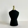 Tamanho Pequeno Modelo Masculino Estilo Colar Joias Armazenamento Suporte de Exibição Vitrine de Exibição de Joias Adereços de Fotografia