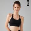 Ropa Interior Deportiva de Orejas de Gato para Mujer Chaleco de Yoga a Prueba de Golpes de Alta Resistencia Ropa Exterior Push-up Secado Rápido Transpirable Hermosa Espalda Sujetador de Fitness