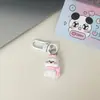 Llavero Blanco West Highland Lindo Suave Lindo Dibujo Animado Variedades de Cachorros Colgante para Mochila Escolar Accesorios para Mochila Corazón de Niña
