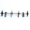 Acessórios DIY para Kart Eixo Traseiro Modificação de Motocicleta de Quatro Rodas 61- 74cm Peças do Eixo Traseiro Coroa Eixo Traseiro Quatro Furos