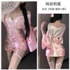 Conejo Sucio Tentación Ropa Interior Sexy Sexy Escote Profundo Flor Zorro Sueño Segunda Dimensión Cárdigan Kimono Japonés Traje Uniforme