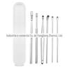 Spot Ear Digging Spoon Aço Inoxidável Ear Digging Earwax Tool Set Pinça de Ouvido Adulto Ear Digging