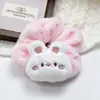 Linda Banda para el Cabello de Peluche de Dibujos Animados Tocado para Muñeca DIY Accesorios para el Cabello Hechos a Mano Banda Elástica Alta Regalos Pequeños Venta al por Mayor