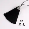 Chapéu Boca de Peixe 8cm Borla Artesanal Saco de Festival do Barco-Dragão Bolsa de Fragrância Pingente para Roupa Acessório de Leque Borla Pendurada Pequena Borla