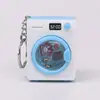 Nuevo Llavero de Mini Lavadora, Lavadora de Dibujos Animados Realista de Moda, Juguete para Aliviar el Estrés, Colgante para Mochila, Regalo Creativo