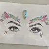 Adesivos de Cristal Diamante Acrílico de Natal DIY Colagem Diamante Beleza Personalizada Rosto Colagem Diamante Tatuagem Colagem Diamante