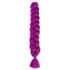 165g Trenza Jumbo Cabello Trenzas Africanas Largas Peluca Hip Hop Fibra de Alta Temperatura Peluca