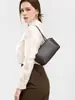 Bolso Manta de Piel de Oveja de Primera Capa Bolso de Cuero Genuino Coreano de Nicho para Mujer Bolso de Hombro Bolso de Mano Nuevo Estilo Bolso de Axila de Gama Alta