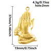 Pendente Europeu e Americano Transfronteiriço de Aço Inoxidável Mãos Unidas Galvanoplastia a Vácuo Acessórios de Ouro 18K Acessórios para Joias DIY em Estoque