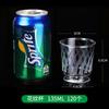 Taza Desechable para Vajilla de 300ml Plástico Duro Ps Cristal Transparente Tazón para Hot Pot Sopa Arroz Plato Set de Vajilla
