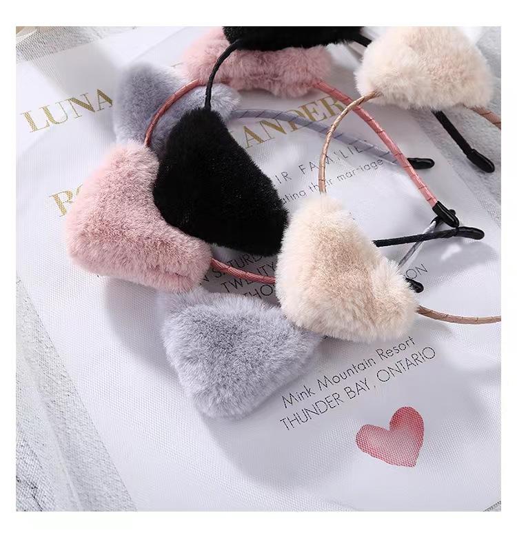 明星同款猫耳朵发箍