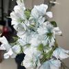 Buquê artificial de Margarida Cravo Crisântemo amarrado à mão Flor europeia de seda macia atacado e varejo