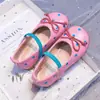 Moda Feminina Bloco de Cores Dopamina Sapatos Pequenos de Couro Estilo Novo Primavera e Outono Sola Macia Bolinhas Sapatilhas Estilo Ballet Mocassins Casuais