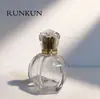 Botella de Perfume con Forma de Calabaza de 100 ml en Stock del Fabricante, Botella de Vidrio para Perfume, Botella con Atomizador de 50 ml, Botella Vacía de Gama Alta