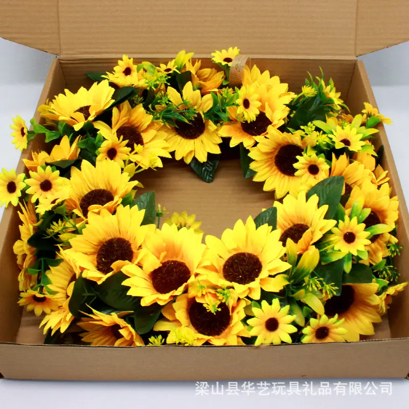 壁挂花环023 向日葵